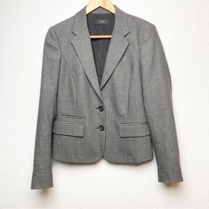 JOSEPH Structured Tight Weave Blazer Jacket